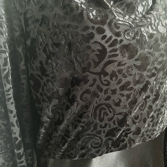 Black Velvet Dress 90s - Picture 4 of 6
